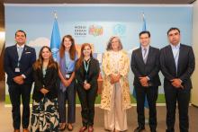 Karla Planter lleva la visión de la UdeG al debate mundial sobre vivienda