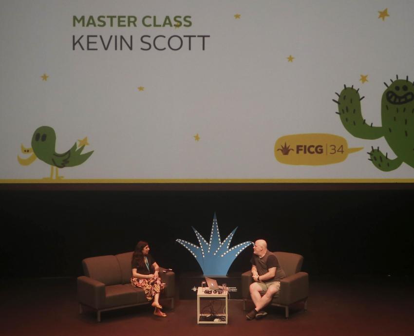 Los animadores son eternos observadores del movimiento: Kevin Scott