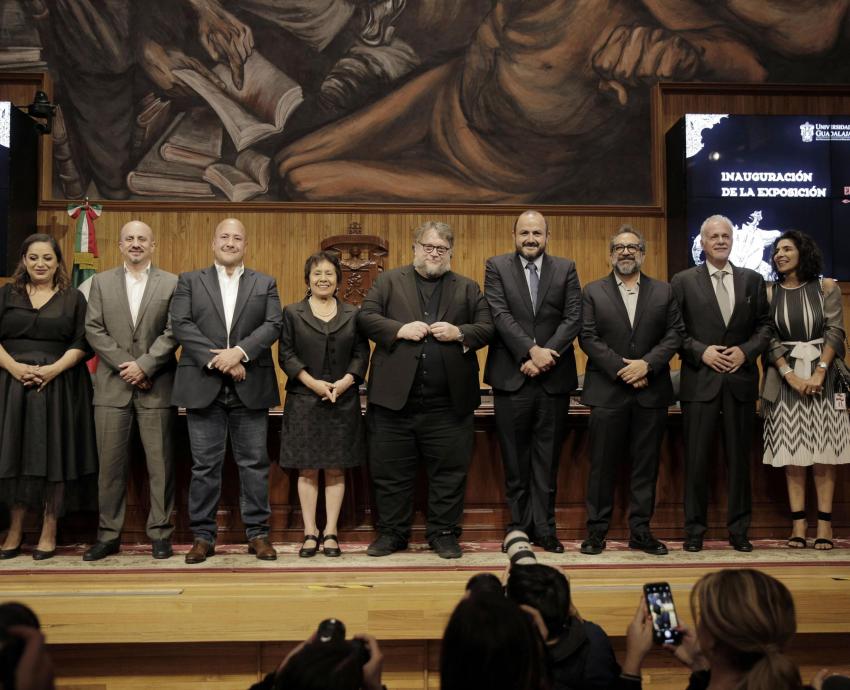 Inauguran la exposición de Guillermo del Toro en el MUSA