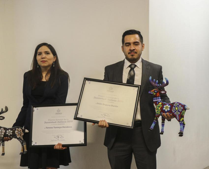 Egresados de la UdeG ganan el Premio Estatal de la Juventud 2019