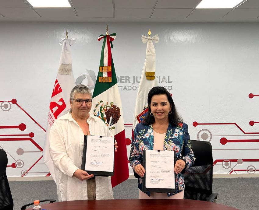 Firma CUAAD convenio con la Asociación Latinoamericana de Archivos 