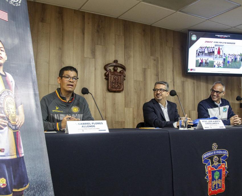 Presentan la Alianza futbol por la paz infantil y juvenil México-EUA
