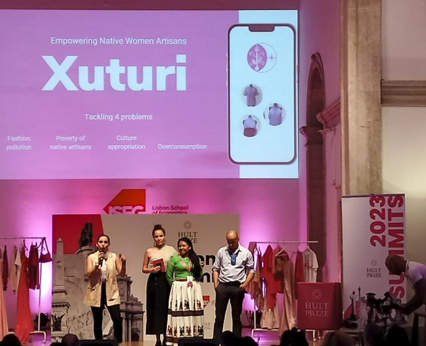 Estudiantes de UdeG fueron seleccionados para la segunda ronda de Hult Prize en Lisboa, Portugal