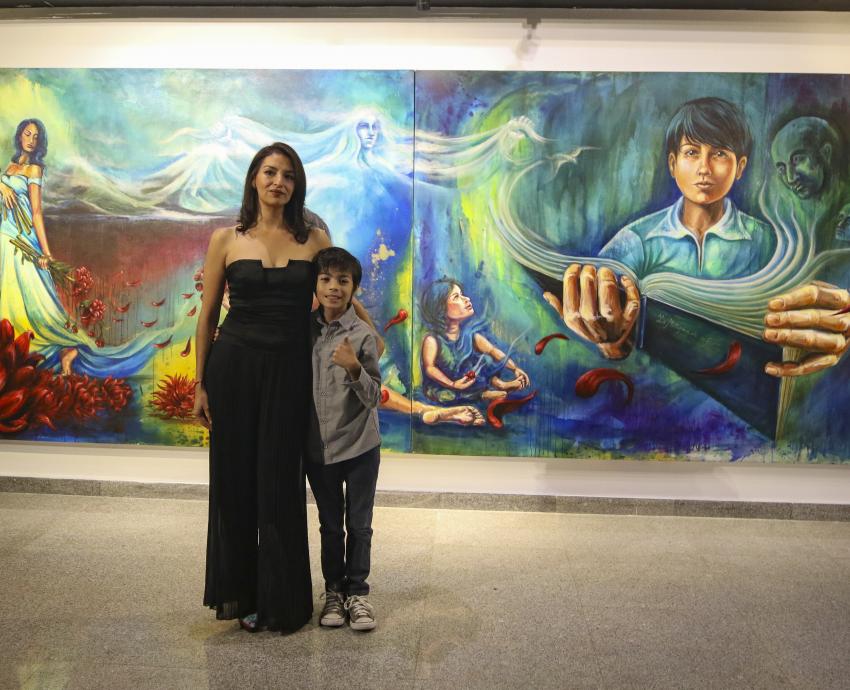 Artistas jaliscienses reinterpretan el muralismo mexicano en BPEJ