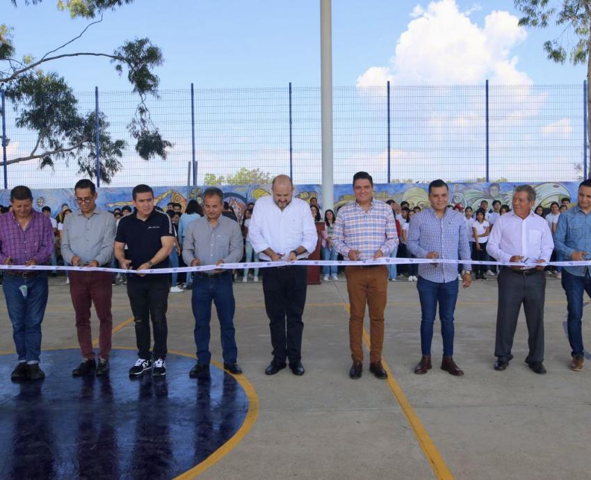 Inauguran instalaciones en Preparatoria Regional de Amatitán