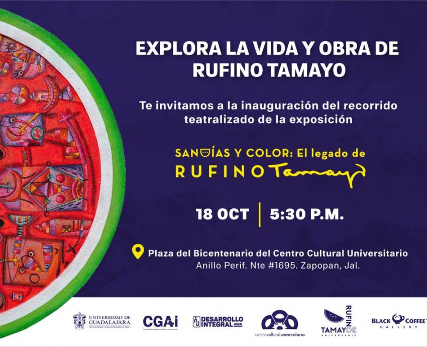 Rufino Tamayo “visitará” las sandías del CCU mediante una visita dramatizada  