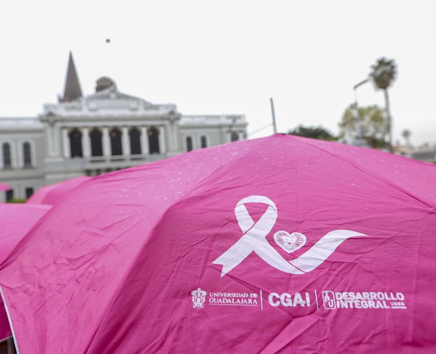 UdeG se suma a la conmemoración de la lucha contra el cáncer de mama