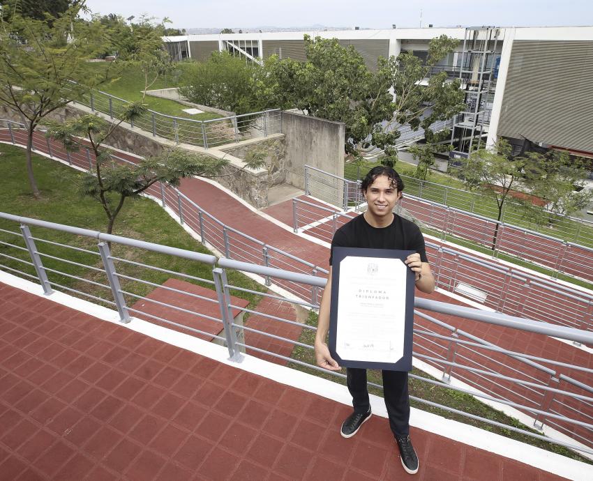 Estudiante del CUAAD gana Premio Nacional a la Composición Arquitectónica Alberto J. Pani 2023