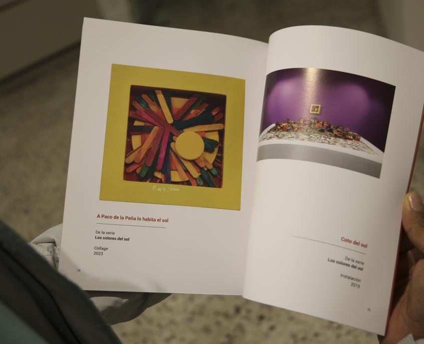 Reúne MUSA en catálogo “Los colores del Sol”, de Paco de la Peña