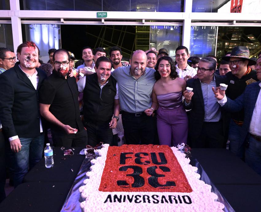 Celebra Federación Estudiantil Universitaria su 33 aniversario 