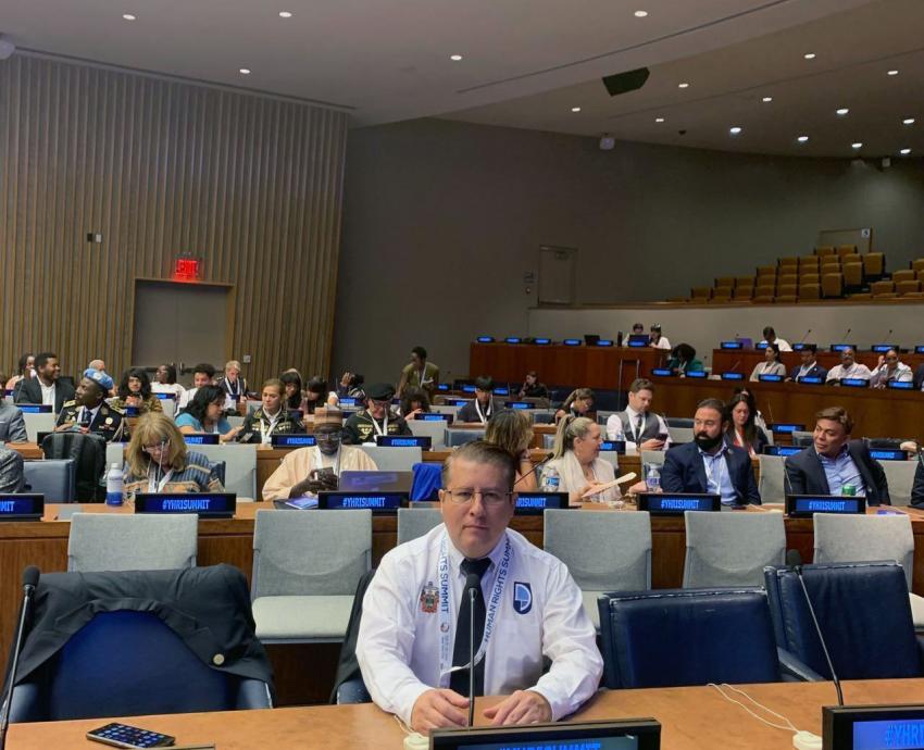 Presente UdeG en la XVIII Cumbre Internacional de Derechos Humanos, en Nueva York
