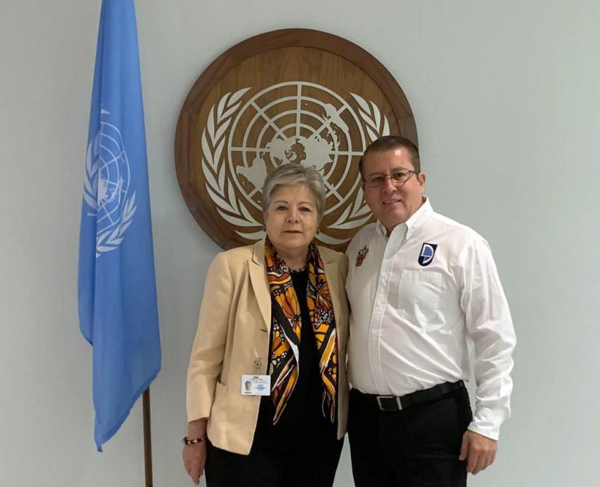 Presente UdeG en la XVIII Cumbre Internacional de Derechos Humanos, en Nueva York