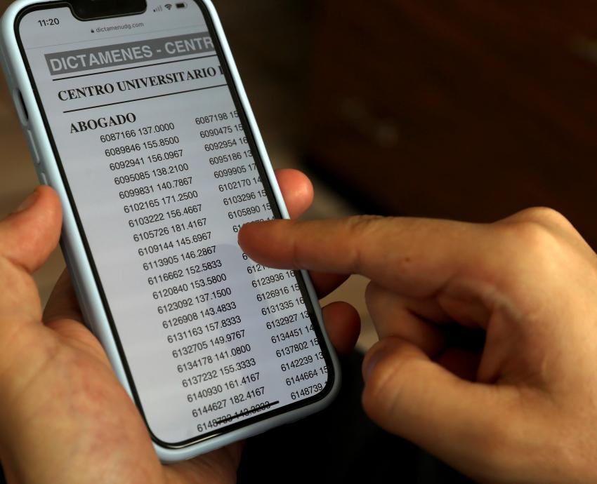 Admite UdeG a 20 mil 075 aspirantes a licenciatura para el calendario 2024-B