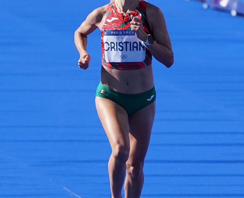 En su debut olímpico de París, Citlali Cristian se ubica en el Top 30 en la prueba de maratón