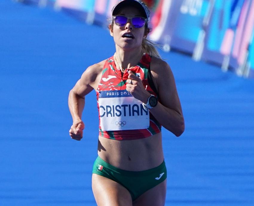 En su debut olímpico de París, Citlali Cristian se ubica en el Top 30 en la prueba de maratón