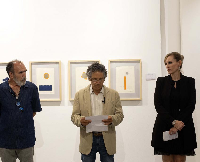 Alejandro Herrera regresa a casa y expone en la Galería Jorge Martínez