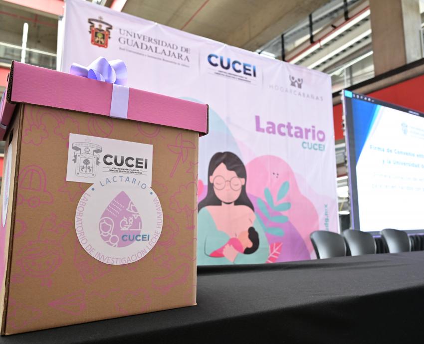 Dona UdeG mil sobres de leche humana en polvo a la Casa Hogar Cabañas
