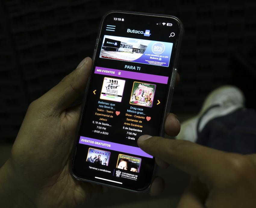 UdeG lanza Butaca, una app que concentra toda la oferta cultural