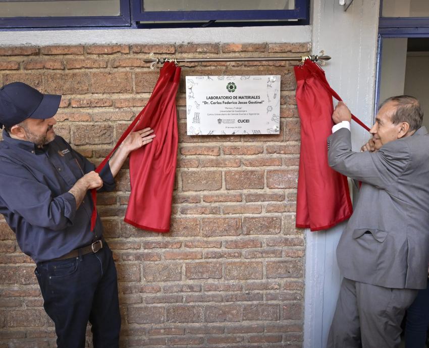Inaugura Rector General laboratorio de materiales y comedor para trabajadores en el CUCEI