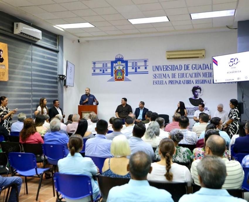 Festejan 50 años de la Preparatoria Regional de Cihuatlán