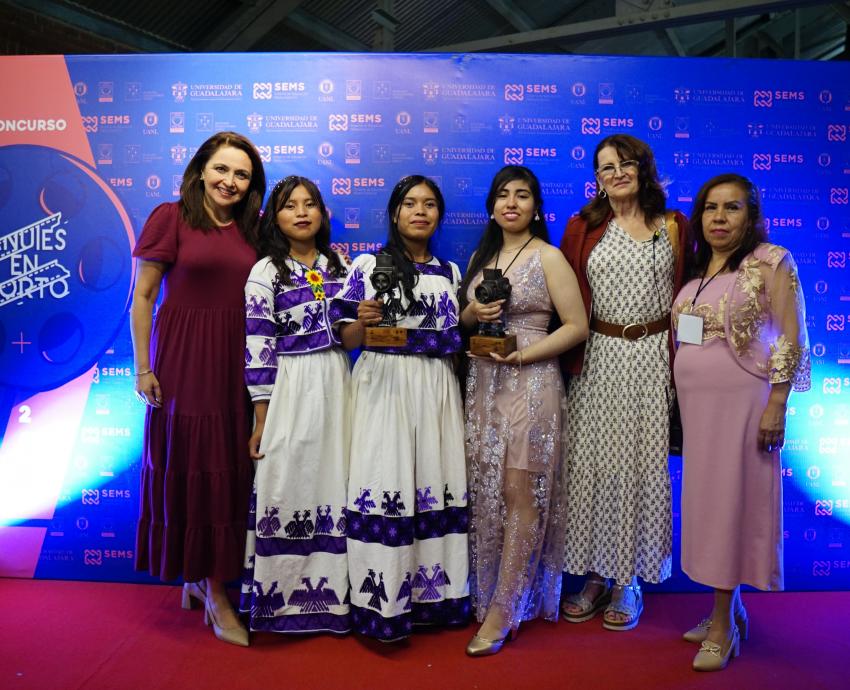 Estudiantes de Preparatoria UdeG ganan Mejor documental y Mejor animación en ANUIES en Corto 2024