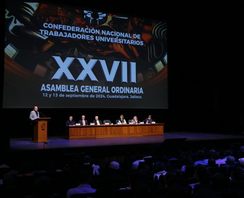 UdeG sede de la XXVII Asamblea General Ordinaria de sindicatos universitarios