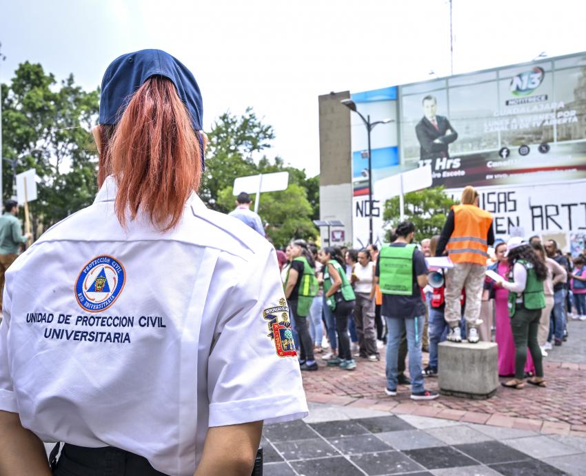 Evacúa UdeG a 238 mil personas durante Macrosimulacro Nacional 2024