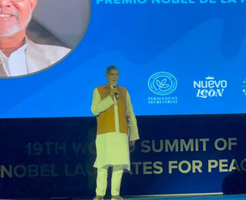 Inicia la XIX Cumbre Mundial de los Premios Nobel de la Paz