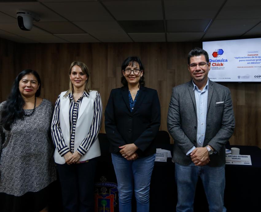 Convocan a participar en el concurso “Aplicaciones de la química click para resolver problemas en México”