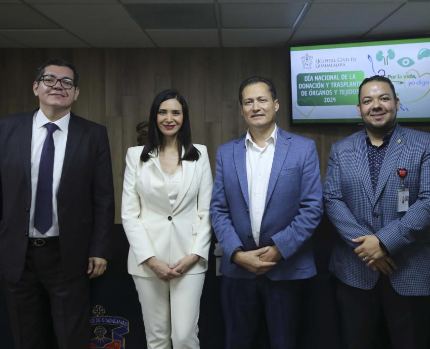 Invita Hospital Civil de Guadalajara a donar órganos y tejidos 