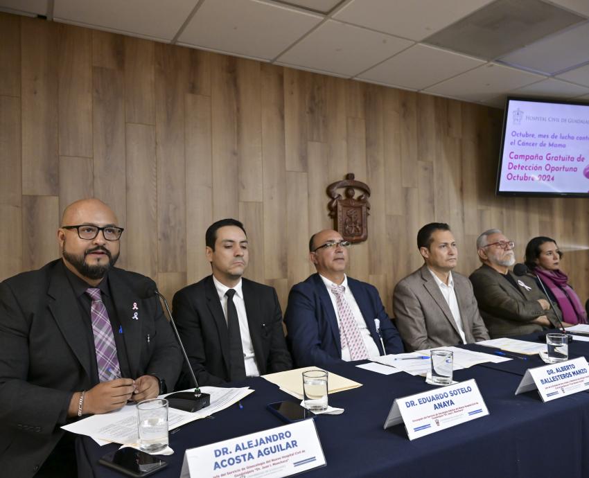 Invita Hospital Civil a campaña de detección de cáncer de mama