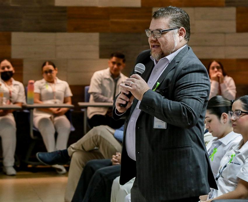Comparte experiencias de vida “El Maestro” Benjamín Galindo, en el marco del Día Mundial de la Salud Mental