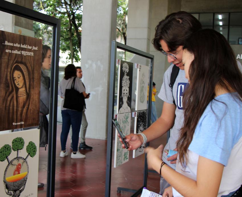 Carteles del CUAAD se van a la Bienal Calanca 2025, en Suiza