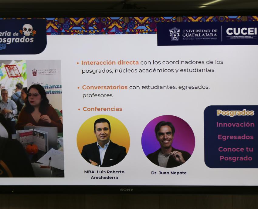 Invita CUCEI a feria de posgrados