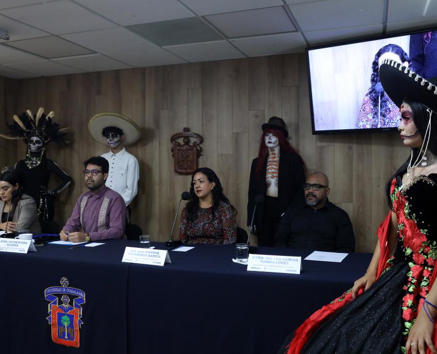 Invitan 175 prepas de la UdeG a sus actividades por el Día de Muertos