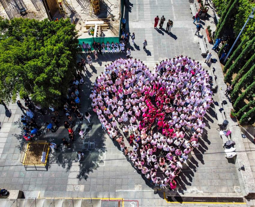 Más de mil 200 mujeres fueron atendidas durante la Campaña de Detección Oportuna de Cáncer de Mama en el HCG