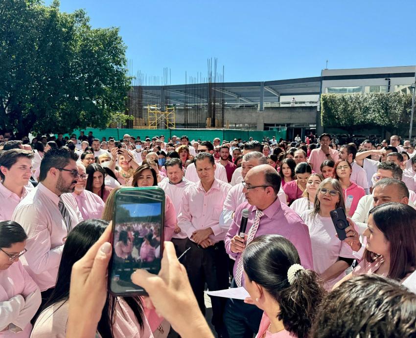 Más de mil 200 mujeres fueron atendidas durante la Campaña de Detección Oportuna de Cáncer de Mama en el HCG