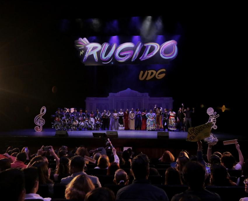 Andrea Garibay, estudiante del CUCiénega, gana Rugido UDG 2024