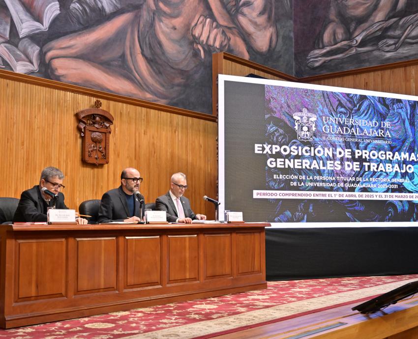 Expone su plan de trabajo la maestra Karla Planter Pérez ante el CGU