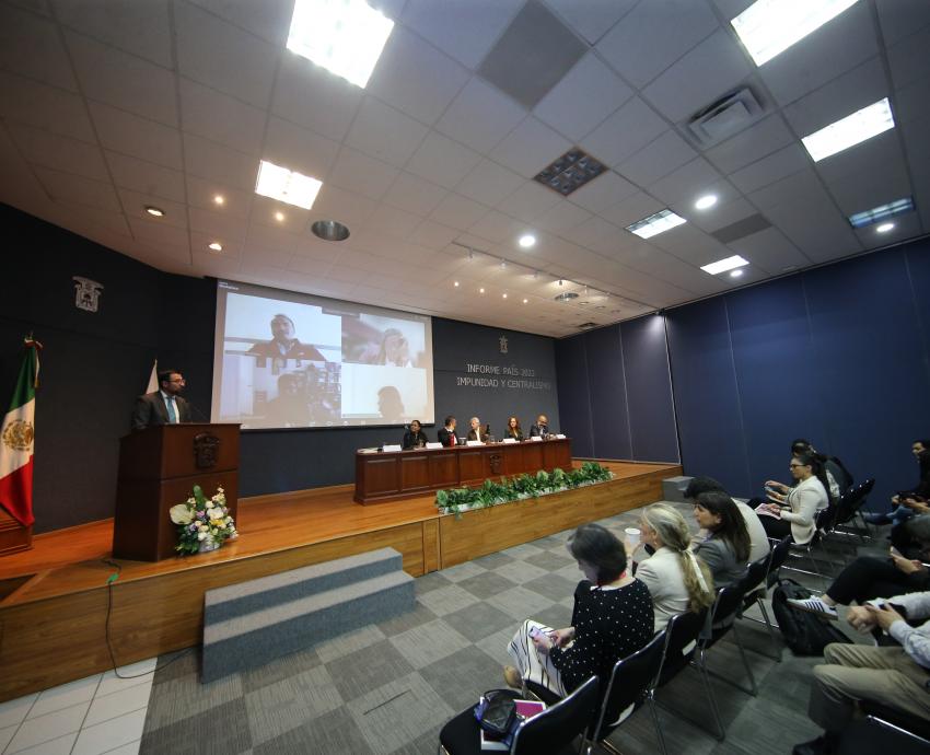 Presenta CUCEA “Informe país 2022: impunidad y centralismo”