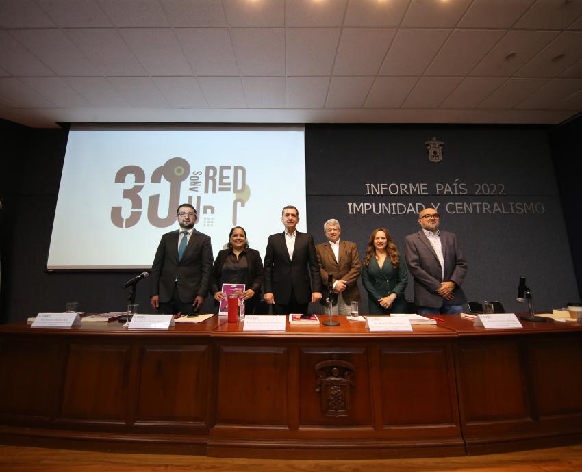 Presenta CUCEA “Informe país 2022: impunidad y centralismo”