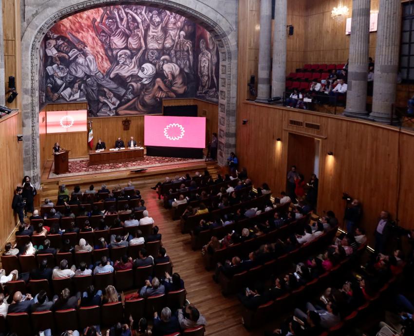 Presenta la doctora Mara Robles Villaseñor su plan de trabajo ante al CGU