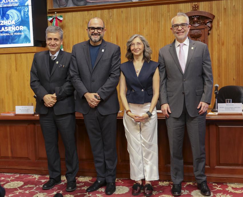 Presenta la doctora Mara Robles Villaseñor su plan de trabajo ante al CGU