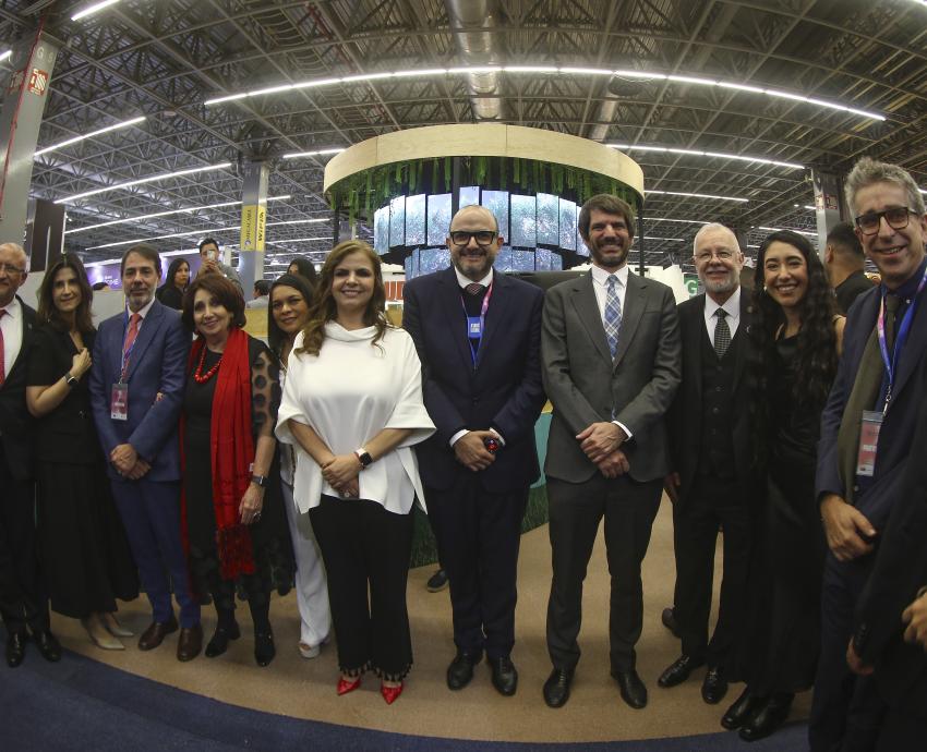 Pabellón de España, un bosque para la sostenibilidad de la cultura