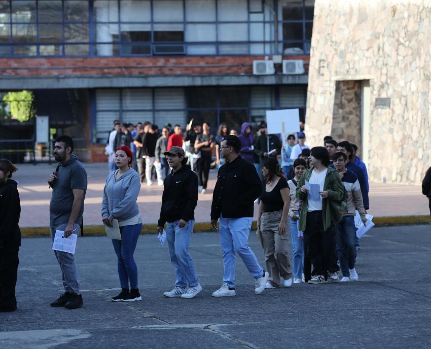 Presenta examen de admisión poco más del 96 por ciento de aspirantes para ciclo escolar 2025-A