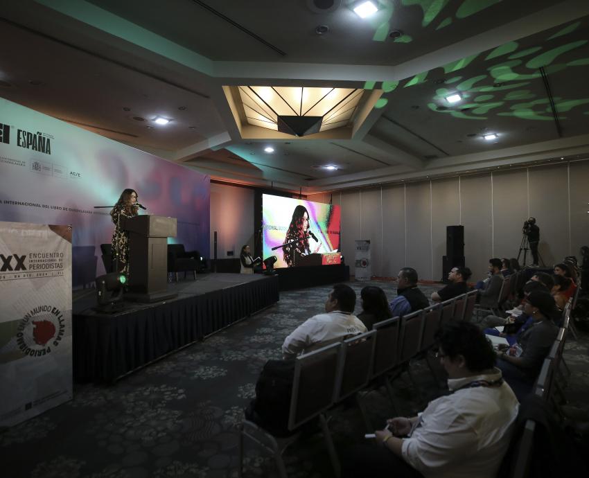 Con un llamado al alto a la violencia en Palestina, da inicio el Encuentro Internacional de Periodistas 2024