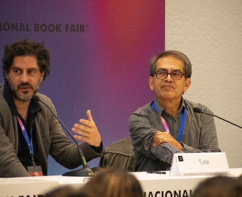 ¿El humor gráfico en vías de extinción? Moneros reflexionan en la FIL 2024 