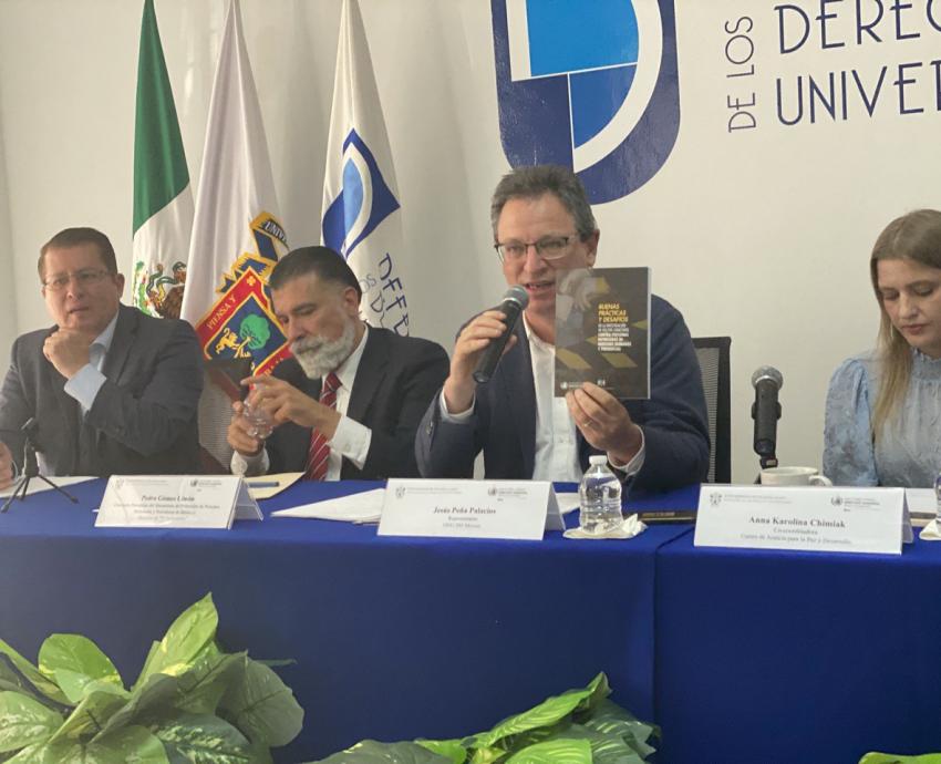 Impulsa DDU encuentro de expertos para fortalecer la defensa de periodistas y activistas