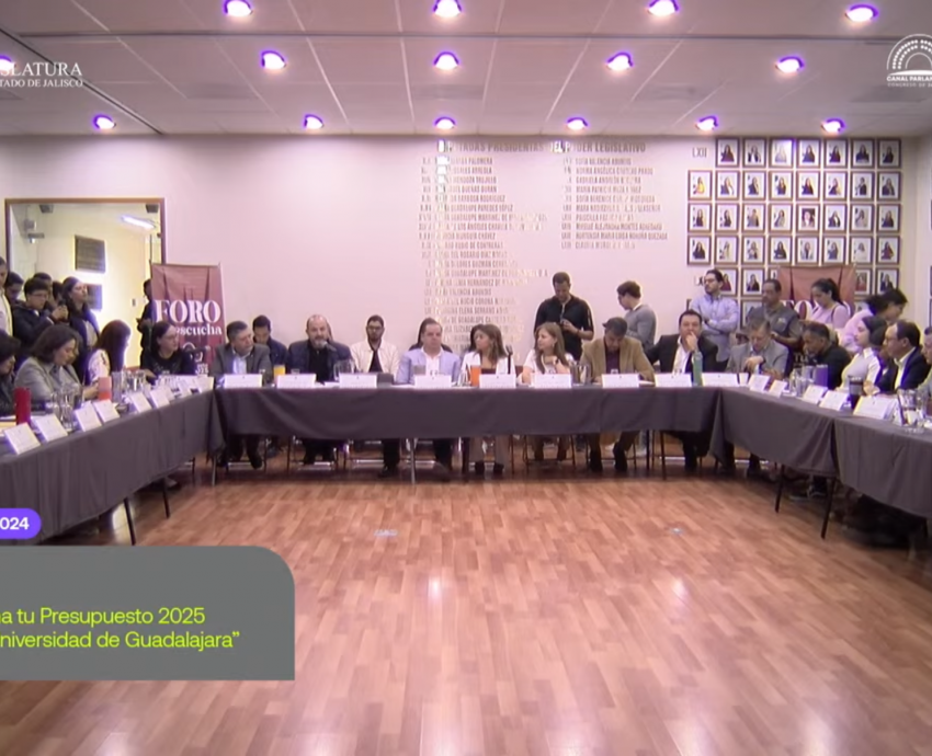 Plantea Rector General alcances del presupuesto constitucional ante diputados locales