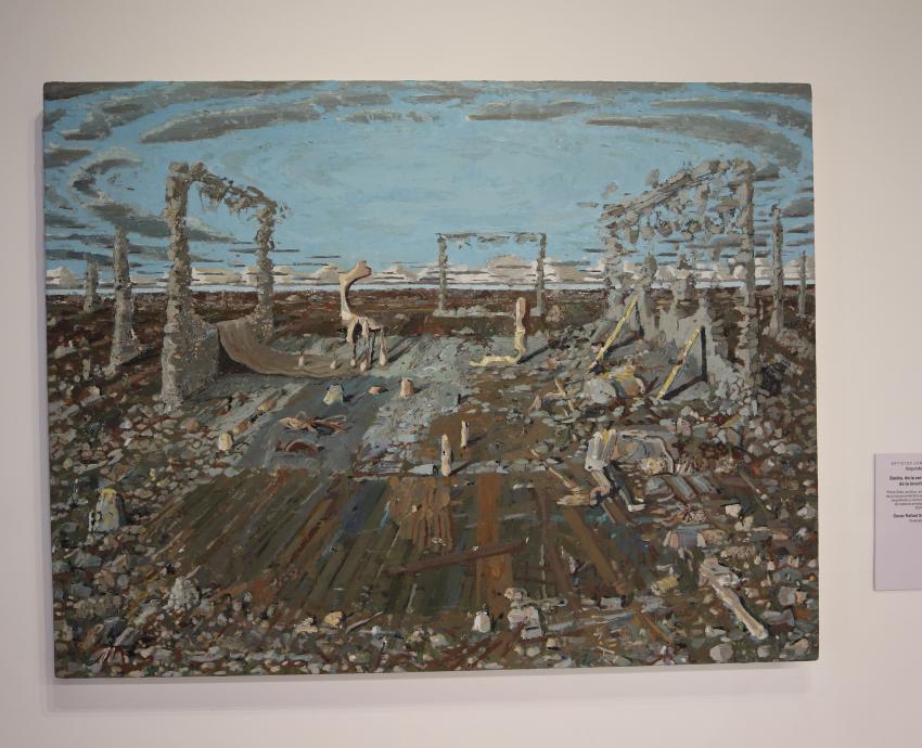 Exponen 44 obras ganadoras del VII Concurso Bienal de Pintura José Atanasio Monroy 